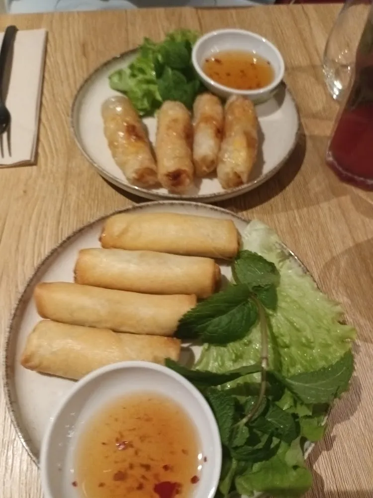 Nems Au Poulet Et Crevettes